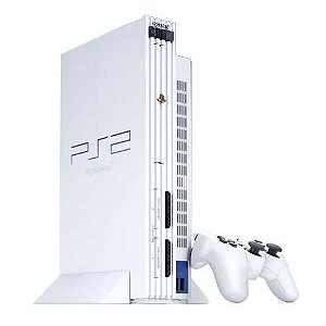 Console Playstation 2 Ceramic White 5500GT Edição Especial - Sony