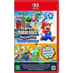 Jogo Super Mario Bros Wonder + Meetup In Bellabel Park - Switch 2