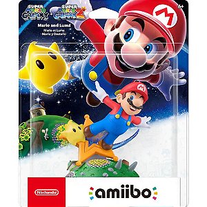 Amiibo Mario and Luma Super Mario Galaxy Series - Nintendo