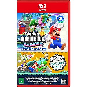 Jogo Super Mario Bros Wonder + Meetup In Bellabel Park - Switch 2