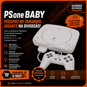 Console Psone Baby SCPH101 - Sony [Clique para fotos]