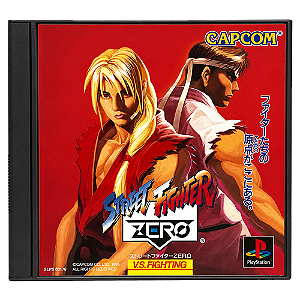 Jogo Street Fighter Zero - PS1 [Usado]