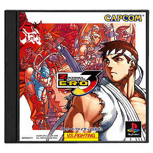Jogo Street Fighter Zero 3 - PS1 [Usado]