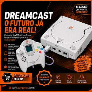 Console Sega Dreamcast VA1 - Sega [Clique para fotos]