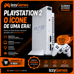 Console Playstation 2 5500GT Edição Especial - Sony