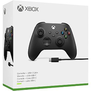 Controle com fio Xbox 360, gamepad USB para Microsoft Xbox 360/Slim/PC,  preto : : Games e Consoles