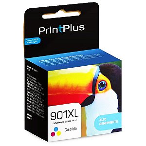 Cartucho Compatível HP 901XL Colorido 14ml - PrintPlus PP091