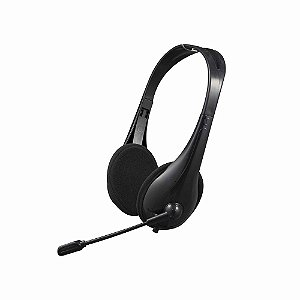 Headset USB 2.0 com microfone C3Tech Plug and Play PH-310BK