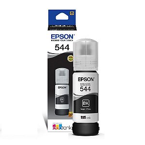 Refil de Tinta Epson 544 T544 T544120 65ml Original para L110 L3110 L3150 L3160 L5190 - Preto