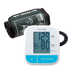 Monitor de pressão arterial digital de braço silencioso - HC206 Multilaser