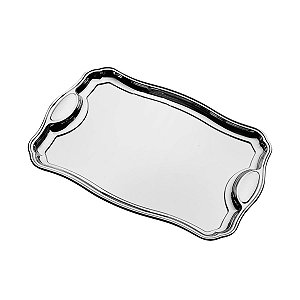 Bandeja Retangular Aço Inox 42 cm x 29 cm Tramontina