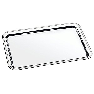 Bandeja Retangular Aço Inox 49 cm x 33 cm  Tramontina