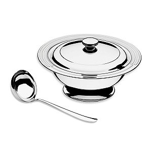 Kit para Sopa Tramontina Ciclo em Aço Inox 2 Peças