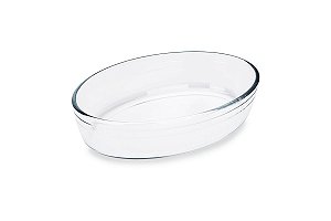 Assadeira Oval Cheff 3L Brinox 30X21X6CM - Brinox