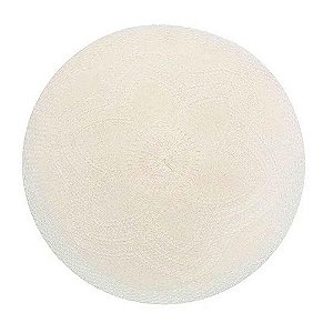 Lugar Americano Croche Flor Off White - Mimo Style