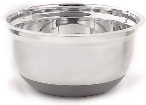 Bowl Inox Silicone 25 Cm
