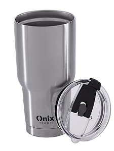 Copo térmico aço inox 870 ml com tampa