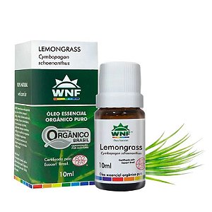Óleo Essencial Lemongrass WNF - 10ml - Orgânico