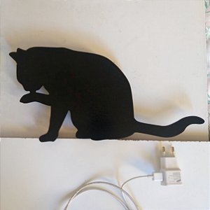 Silhuetas de Gato para Portas, Janelas ou Paredes