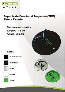 Suporte de Funcional Suspenso (TRX)