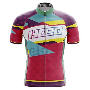 Camisa de Ciclismo Pró Race - Polígonos