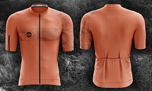 Camisa de Ciclismo - AERO - Laranja Flúor