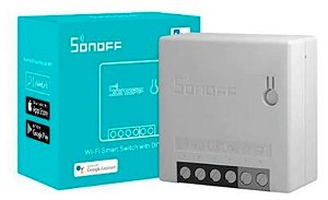 Sonoff Mini R2 DIY Relé WiFi Interruptor Inteligente para Automação