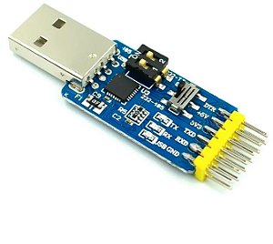 Módulo Conversor USB Para TTL RS232 RS485 - CP2102