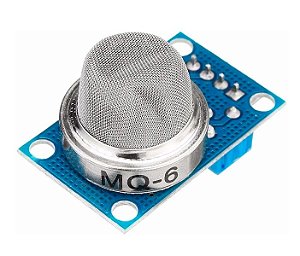 Sensor de Gás MQ-6 GLP Isobutano Propano