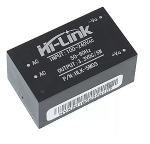 Conversor de tensão AC/DC Hilink - 3,3V / 5W - HLK-5M03