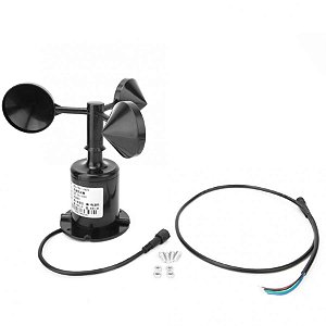 Sensor de velocidade do vento - Estação meteorológica - Anemômetro - PR-3000-FSJT-V10