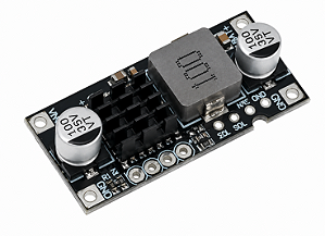 Carregador de Baterias de Lítio DC-DC Buck 5V a 26V 1S a 4S Até 3A