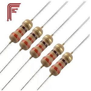 Resistor 330Ω 1/4W x 10 Unidades