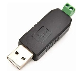 Conversor Adaptador USB Para RS485 Borne 2 Pinos