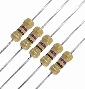 Resistor 470Ω 1/4W x 10 Unidades