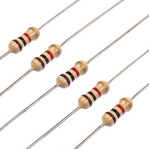 Resistor 1KΩ 1/4W x 10 Unidades