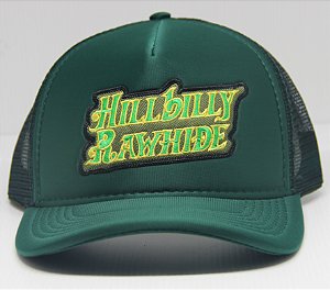 Boné Verde Hillbilly Rawhide