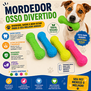 Brinquedo Pet Dog Mordedor Borracha Alteres