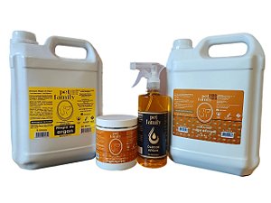 MAGIA DO ARGAN - Shampoo + Condicionador + Máscara + Óleo Hidratação Pet Family