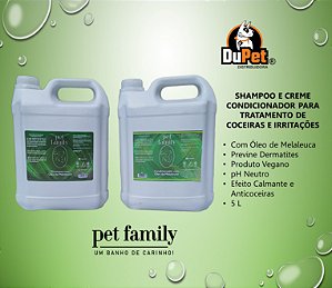 MELALEUCA - Shampoo e Creme Condicionador para Tratamento de Coceiras e Irritações 5 Litros