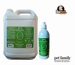 NEUTRALIZADOR DE ODORES - Shampoo Neutro Premium Com Semente de Uvas Verdes Pet Family