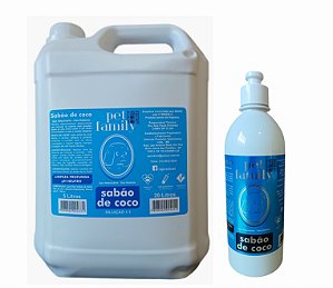 SABÃO DE COCO - Shampoo Neutro Premium Pet Family