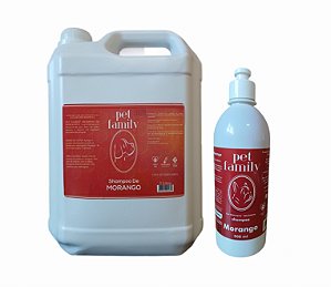 MORANGO - Shampoo Neutro Premium Pet Family