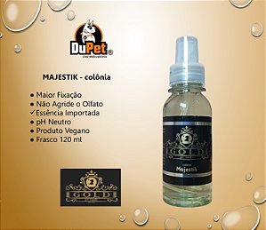 GOLD MAJESTIK Colônia Pet Frasco 120 ML