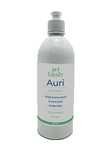 AURI - Higiene de Ouvidos Limpeza Micelar Hidratação da Pele Pet Family 500ml