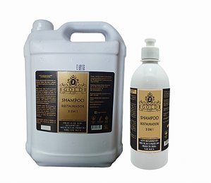 GOLD - Shampoo Pet Restaurador 3x1 Alto Rendimento 1:5 Cachorro Gato Muito Pelo - Escolha a Variação