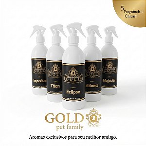 Perfume Pet Colônia Cães E Gatos Gold 500ml Profissional - escolha a variação
