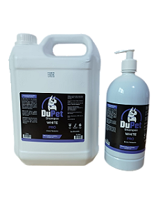 DuPet WHITE PRO Shampoo Pet Branqueador & Matizante Uso Profissional - Variação