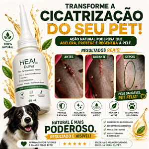 ÓLEO MELALEUCA E GIRASSOL - Anti Dermatite Coceiras Calmante da Pele Dermoprotetor Pet/Cão/Gato 60ml