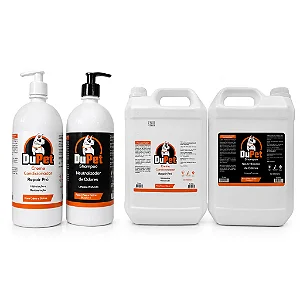 Kit Dupet Shampoo e Condicionador para Cães e Gatos Repair Pró Clean Perfume
